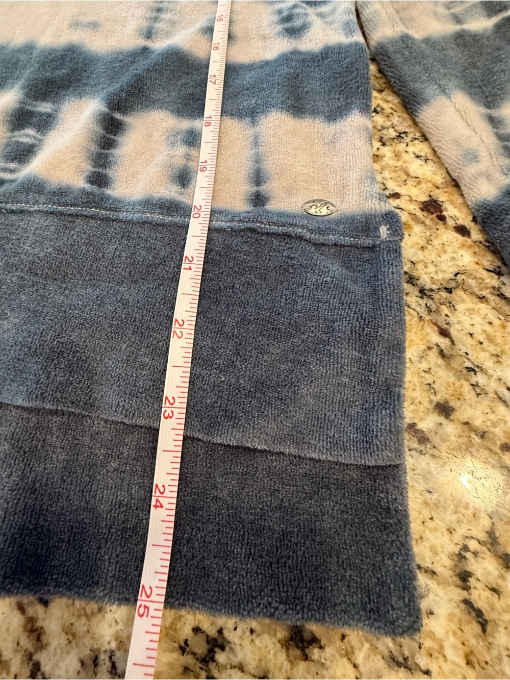 American Eagle Outfitters velour tie dye hoodie sweatshirt LG - Picture 9 of 14